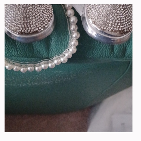 Public Desire Damaged Crystals Missing Size 9 crystal embellished pointed toe - Picture 11 of 12